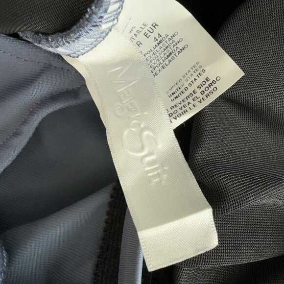 Magicsuit Strappy Back V-Neck Halterkini Swimsuit L47141 Womens Size 14 Beach - Picture 9 of 12